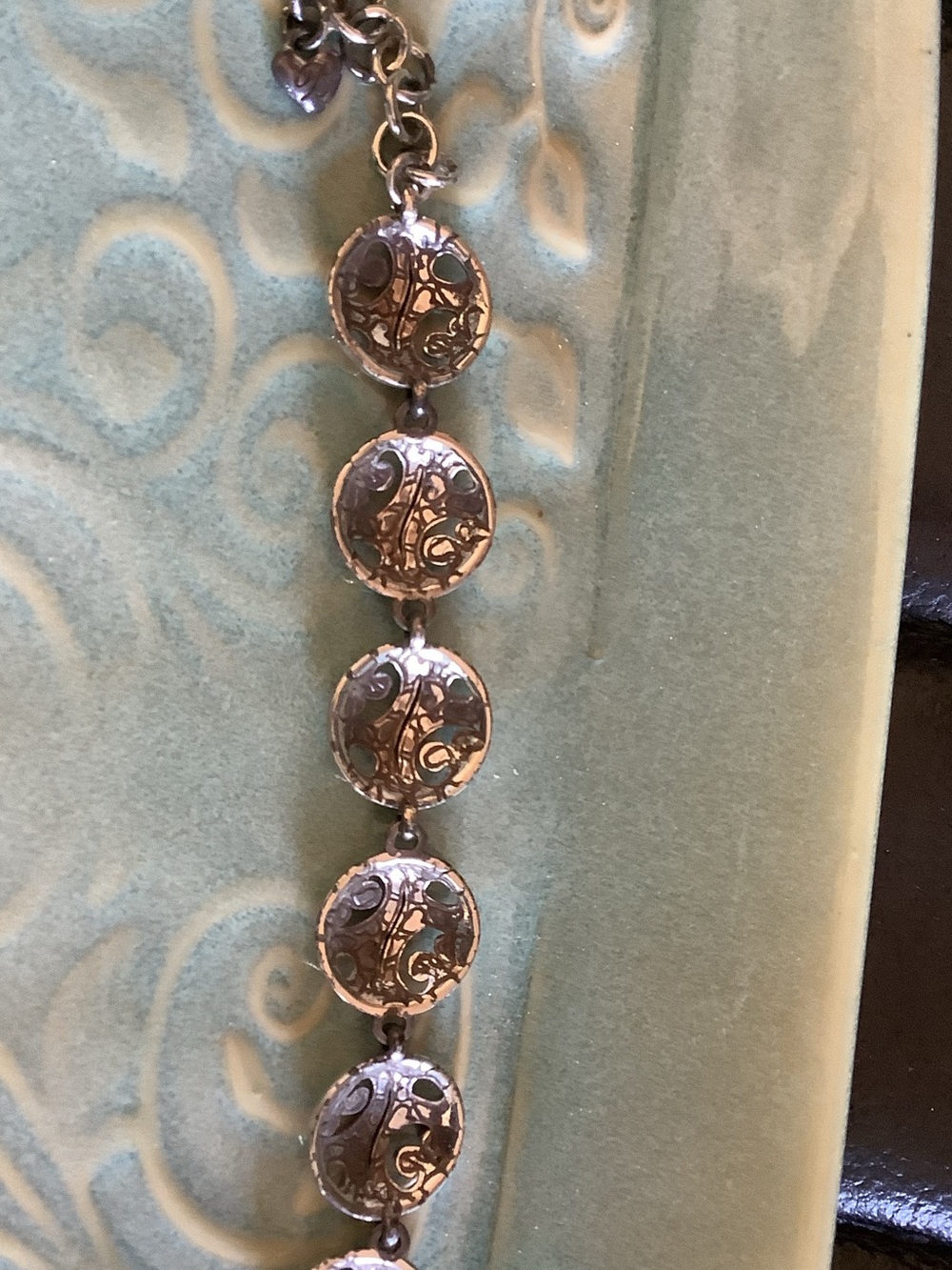 Brighton Silver Filigree Bracelet - - Picture 2 of 4